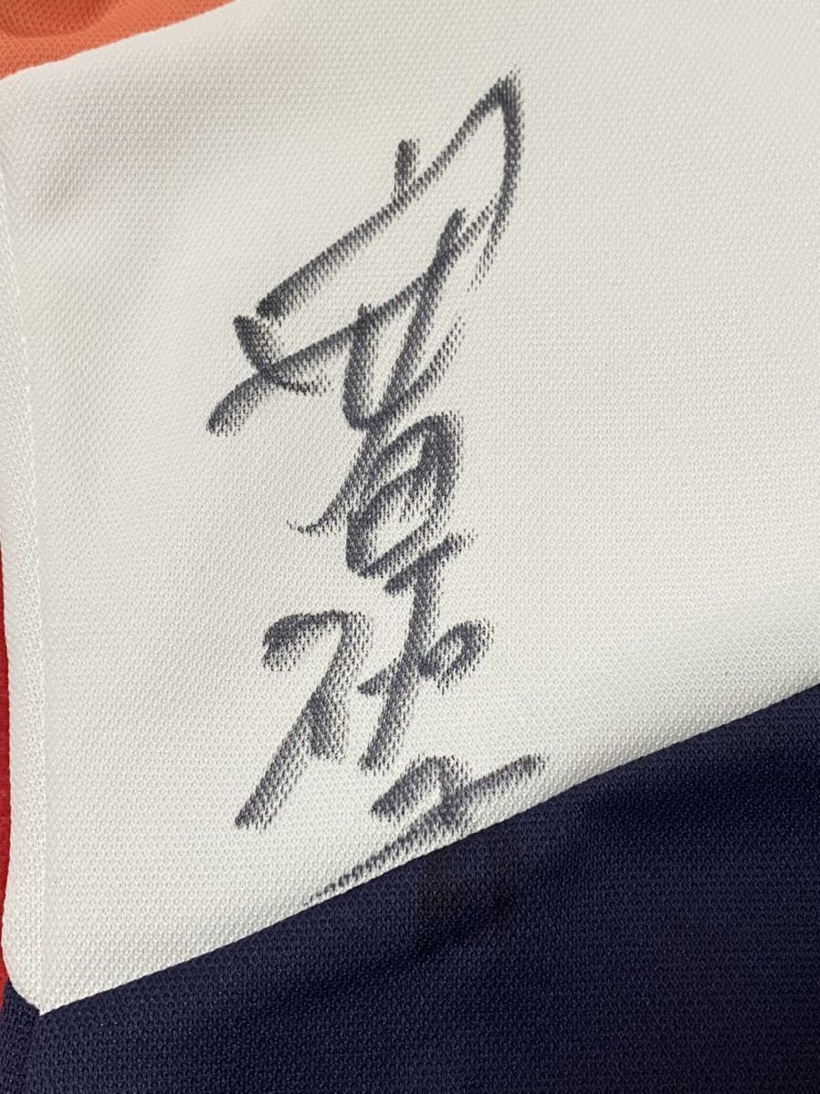 LPGA 安田祐香 2019 JGA 直筆サイン入り実使用 JAPAN DESCENTE ウエア ...