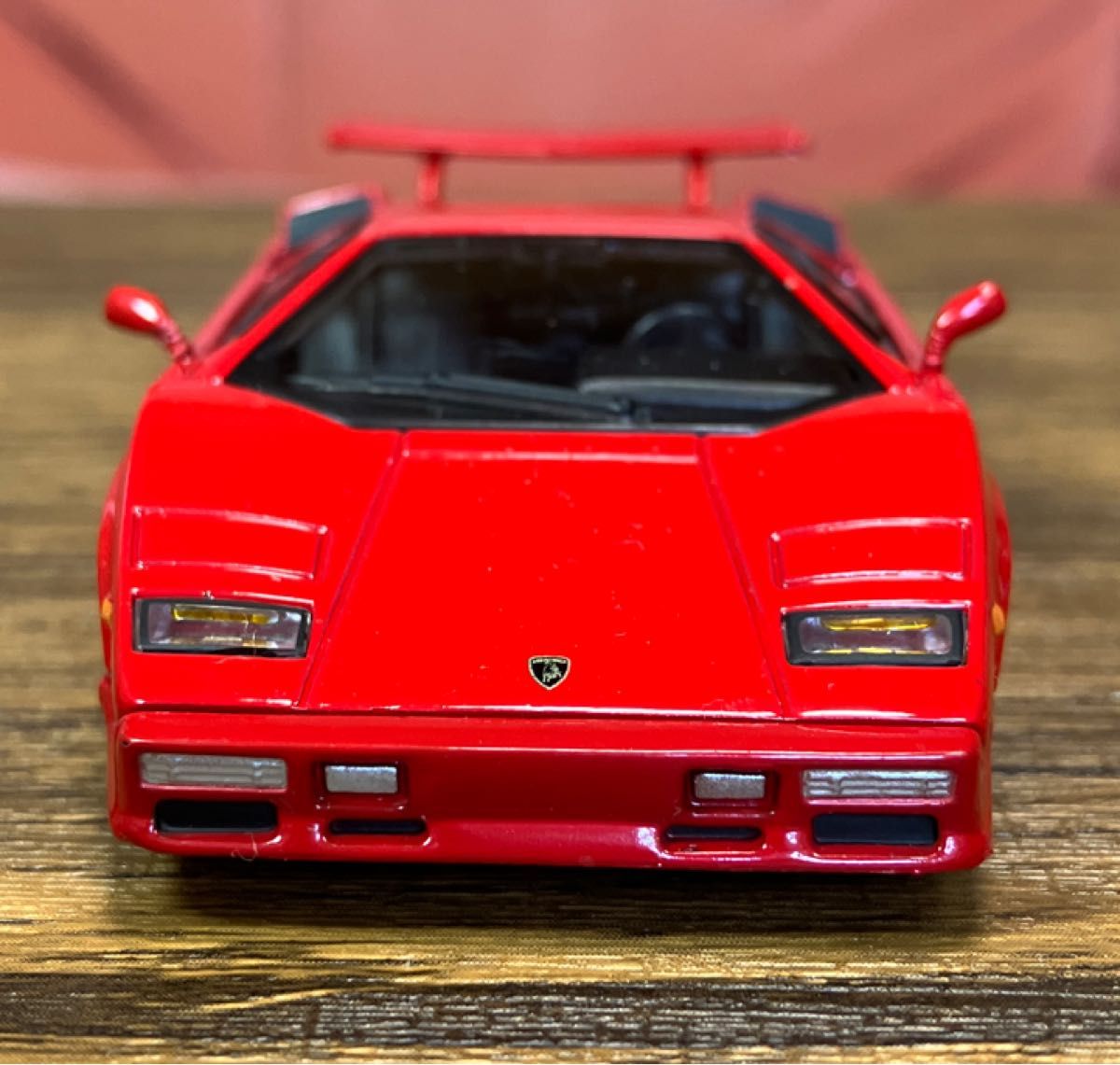 世界の名車カルタ No.150 ランボルギーニ・カウンタック 写真カードセット デルプラド1/43 ランボルギーニ カウンタック 1985 レッド 20