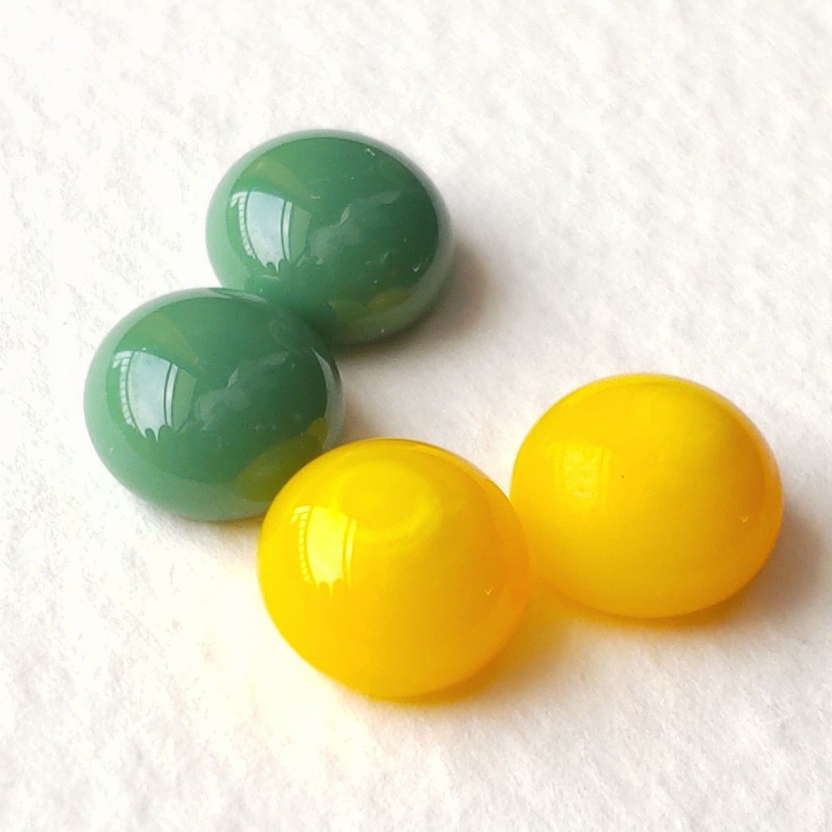 【21G/18G/16G】サージカルステンレスピアス イヤリング ボディピアス  ガラスナギット2ペア No.693