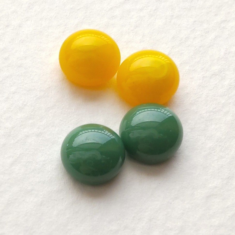 【21G/18G/16G】サージカルステンレスピアス イヤリング ボディピアス  ガラスナギット2ペア No.693