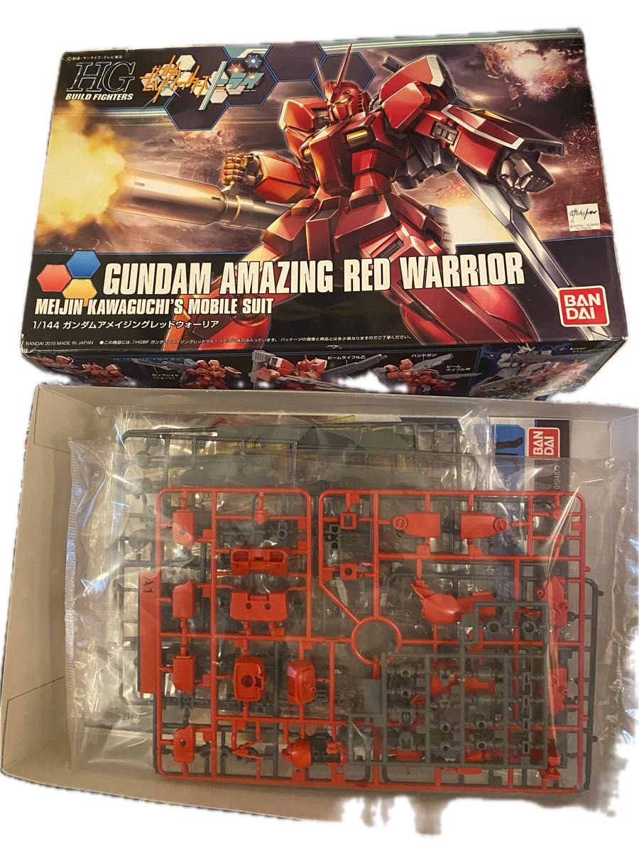 ガンプラ hg アメイジングレッドウォーリア 新品 未組立 内袋未開封 HG アメイジングレッドウォーリア 未組み立て 箱傷みあり|Yahoo