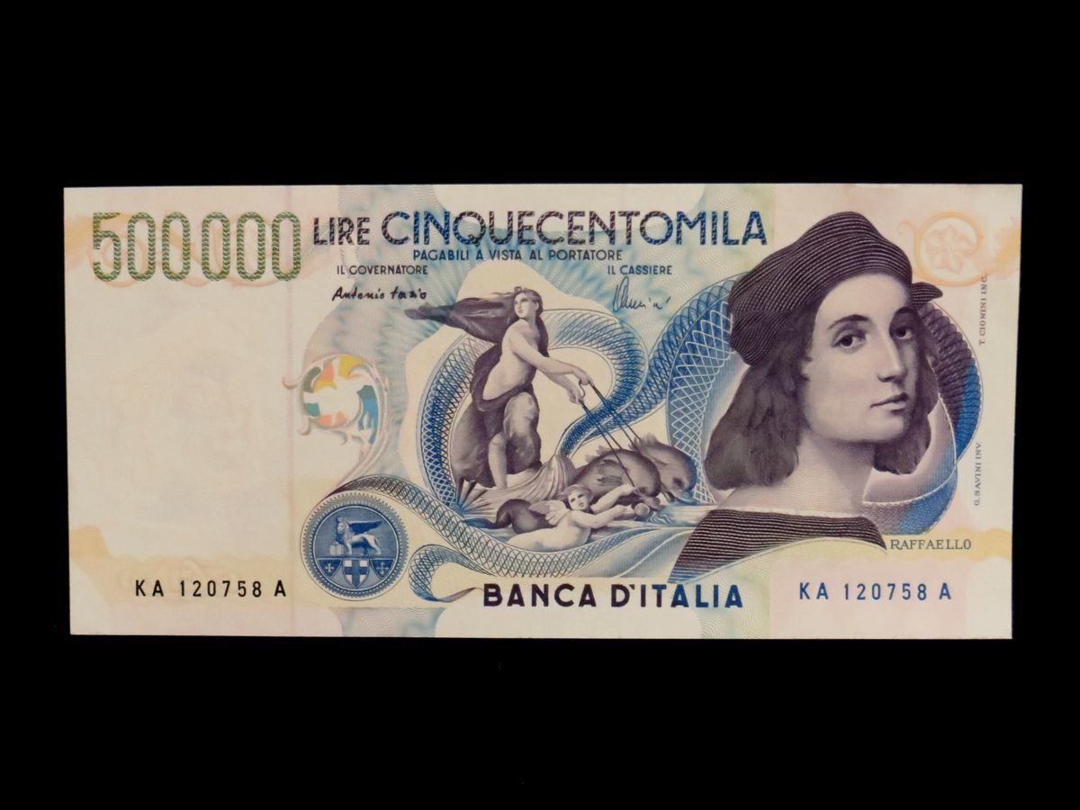 500000 лир в рублях. Лиры купюры. 500000 Лир. 500000 Лир банкнота. Итальянские купюры.