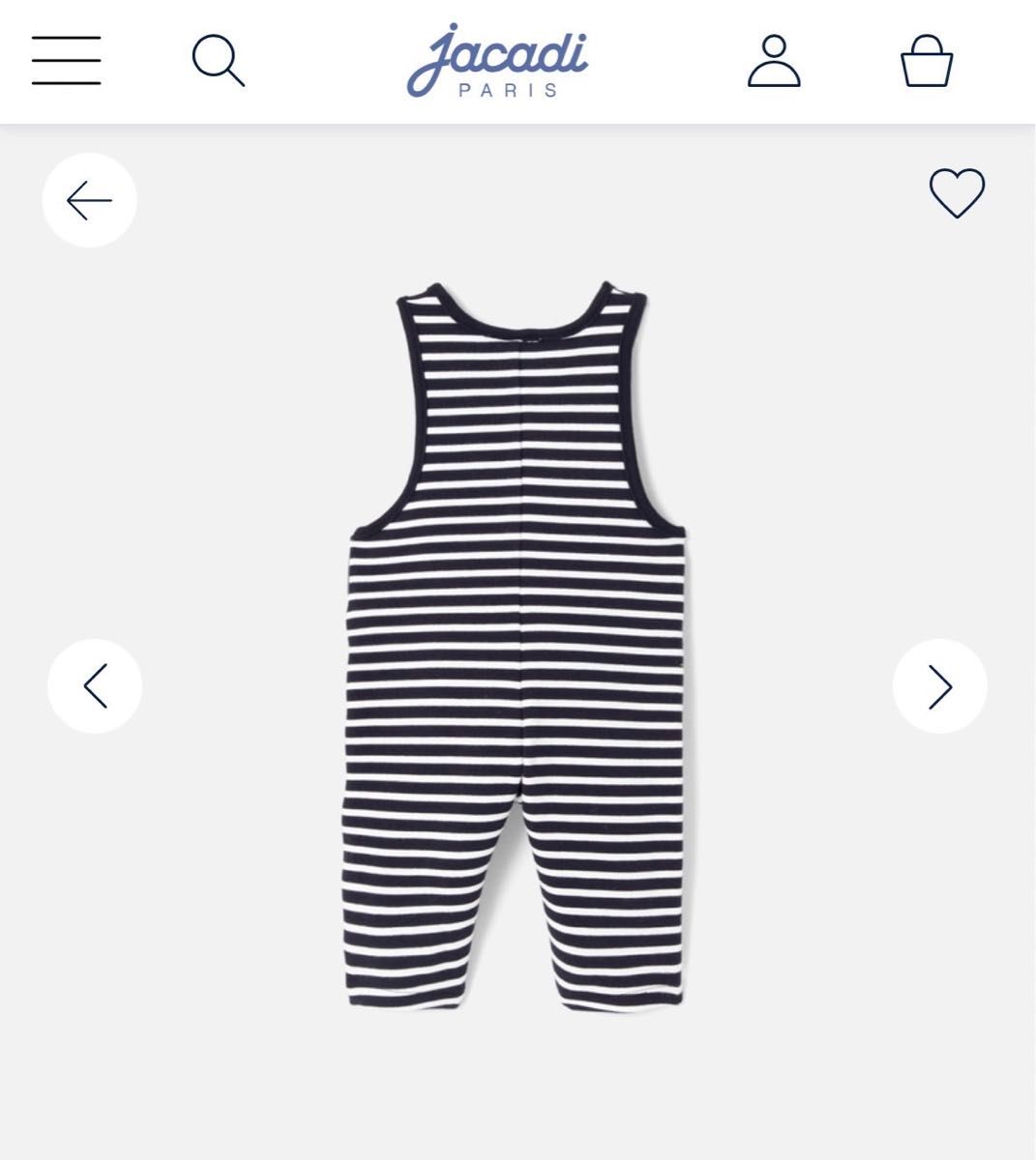 JACADI サロペット 6M〜12M ジャカディ サロペット 裏起毛 6M|Yahoo!フリマ(旧PayPayフリマ)