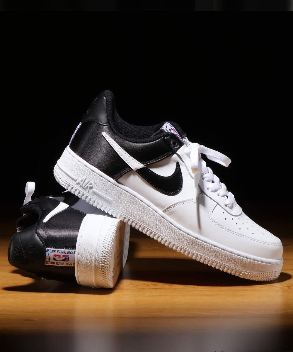 生産終了 27cm US9 NIKE AIR FORCE 1 '07 LV8 NBA エアフォース AF1 white black ホワイト ブラック 白 黒 BQ4420-100 1982 og バスケット_画像1