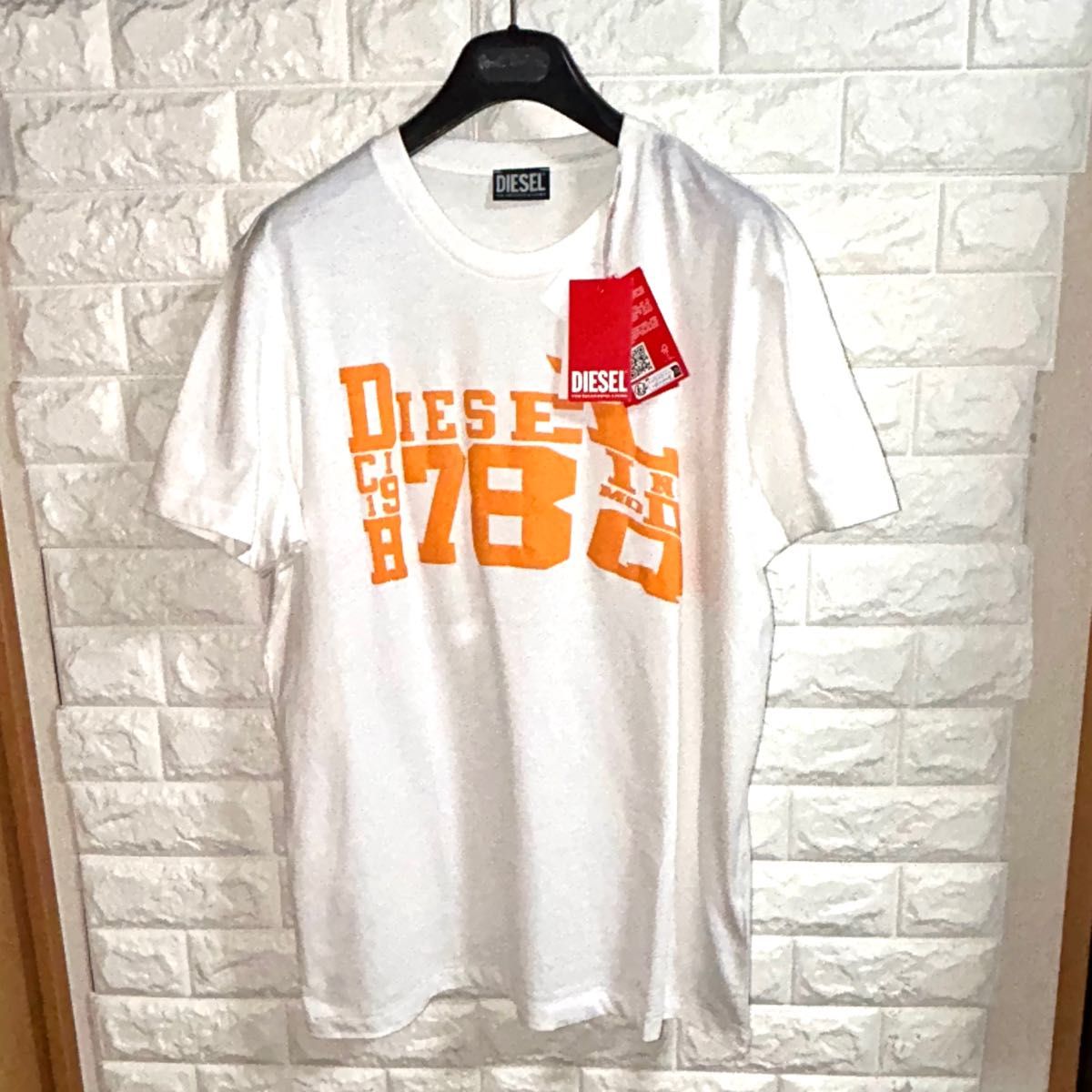 DIESEL◆ロゴ クルーネック トップス 新品】DIESEL ディーゼル/クルーネック グラフィックロゴ