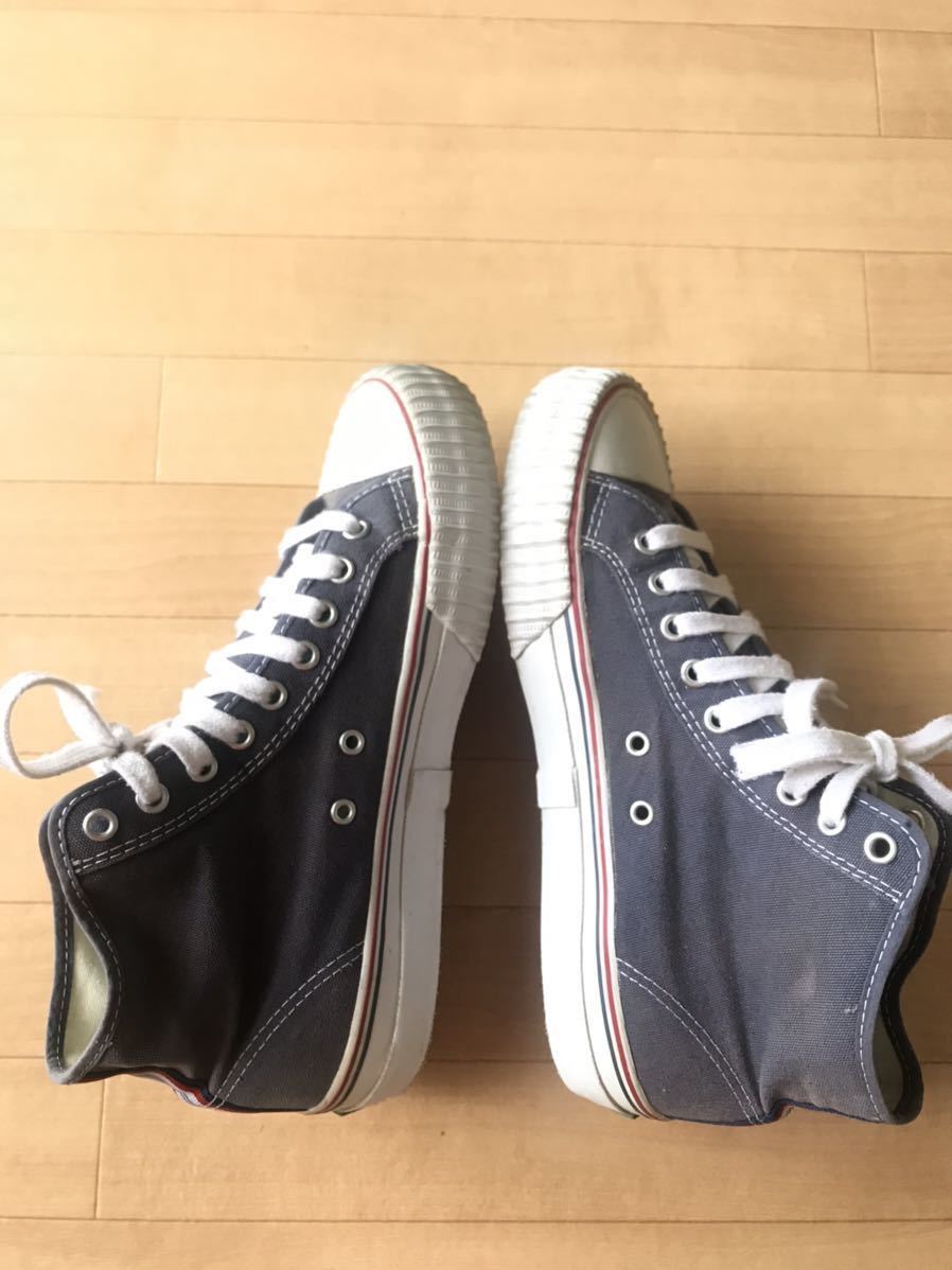 ★【 PF FLYERS】★ ピーエフフライヤーズ ハイカット シューズ Basin Canvas ★9_画像4