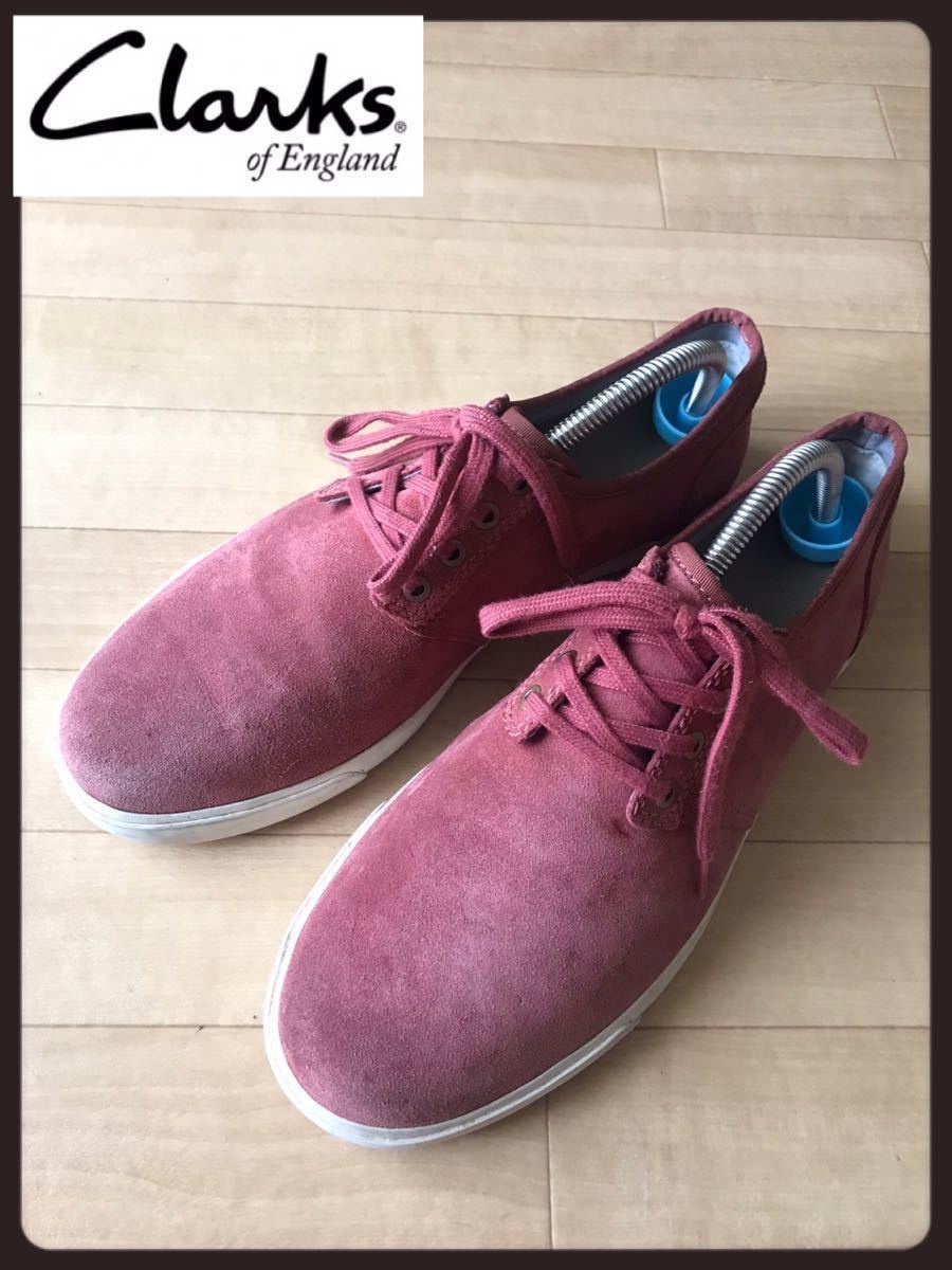 ★【clarks】★クラークス　スエードレザーシューズ★25.5_画像1