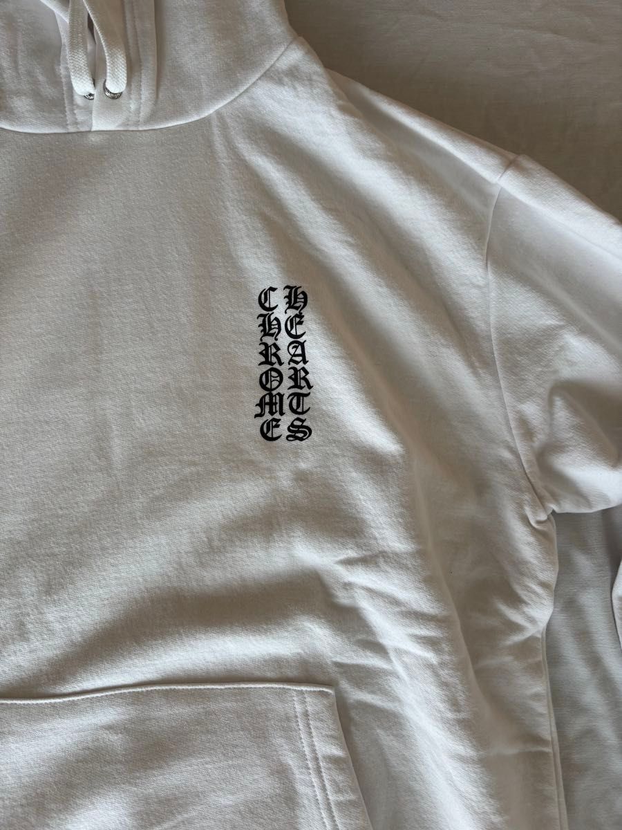 【新品未使用】CHROME HEARTS コットン パーカー/フーディ クロムハーツ CHROME HEARTS パーカー フーディ 新品未使用 M