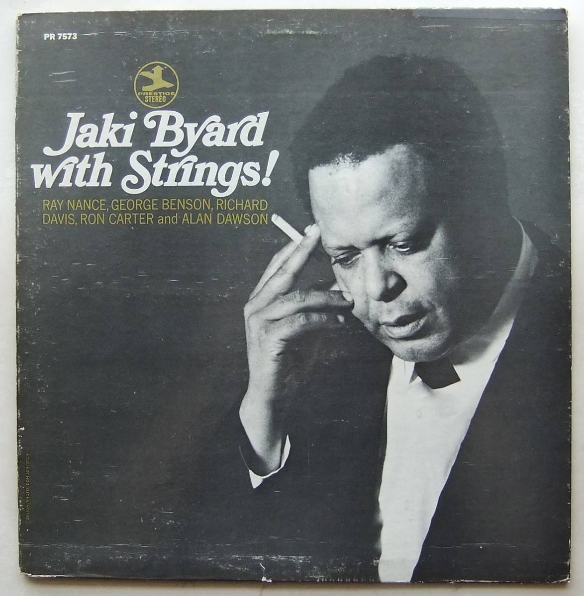 ◆ JAKI BYARD With Strings ◆ Prestige PR 7573 (blue) ◆ V_画像1