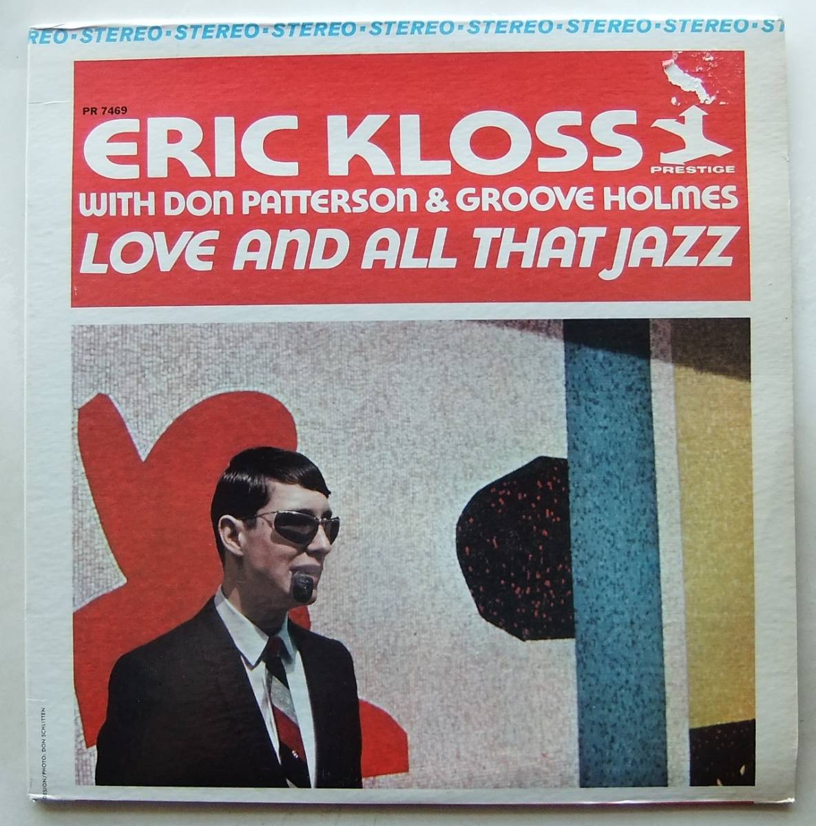 ◆ ERIC KLOSS / Love And All That Jazz ◆ Prestige PR 7469 (blue:VAN GELDER) ◆ Vの画像1