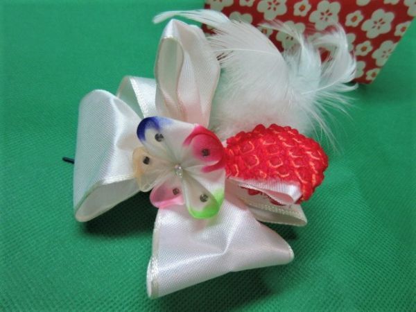 ヤフオク! - 昭和レトロ 女児着物用 和風髪飾り ヘアアクセサリー 桜色...