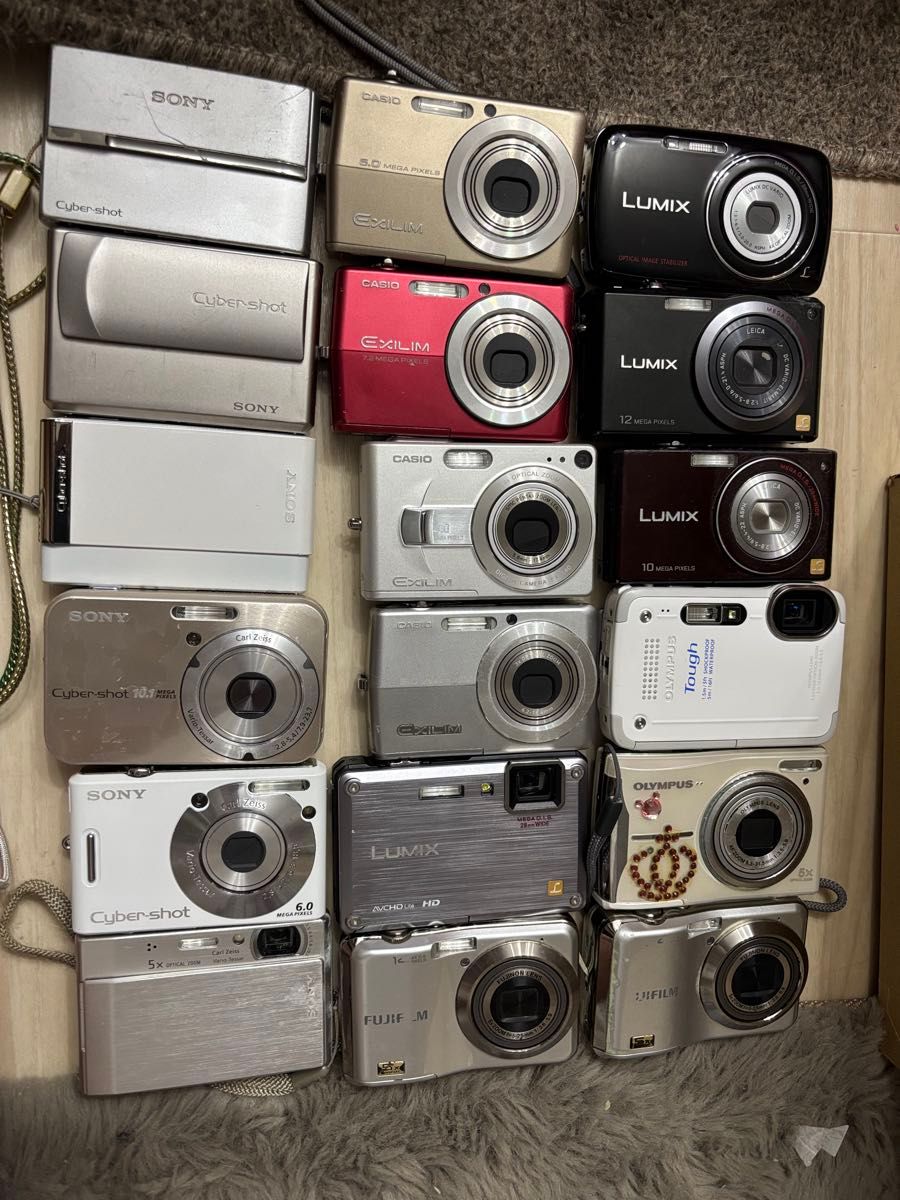 デジタルカメラまとめ売り Canon SONY ジャンク キャノン ソニー canon sony デジタルカメラ デジカメ 18台