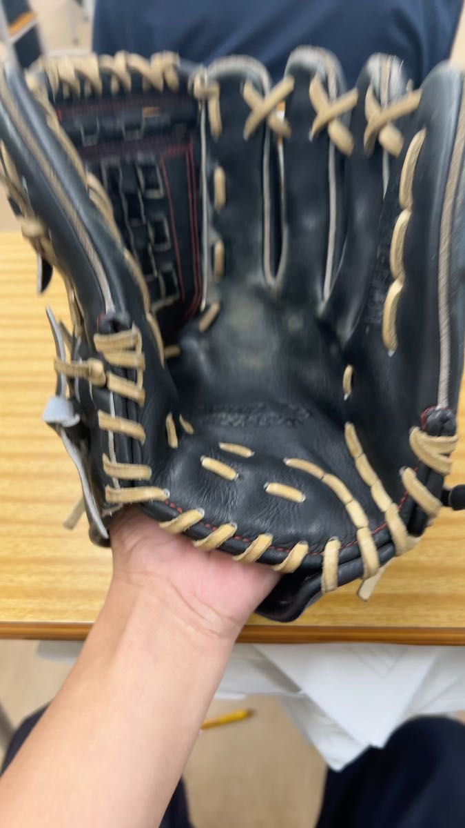 ワールドペガサス グローブ 軟式 硬式兼用湯もみ型付け済み 内野手用グローブ