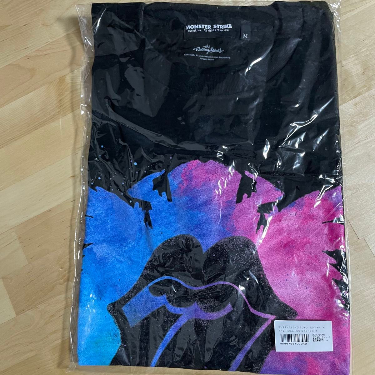 【希少】モンスターストライク Tシャツ ルシファー ローリングストーンズ M 希少】モンスターストライク Tシャツ ルシファー ローリング