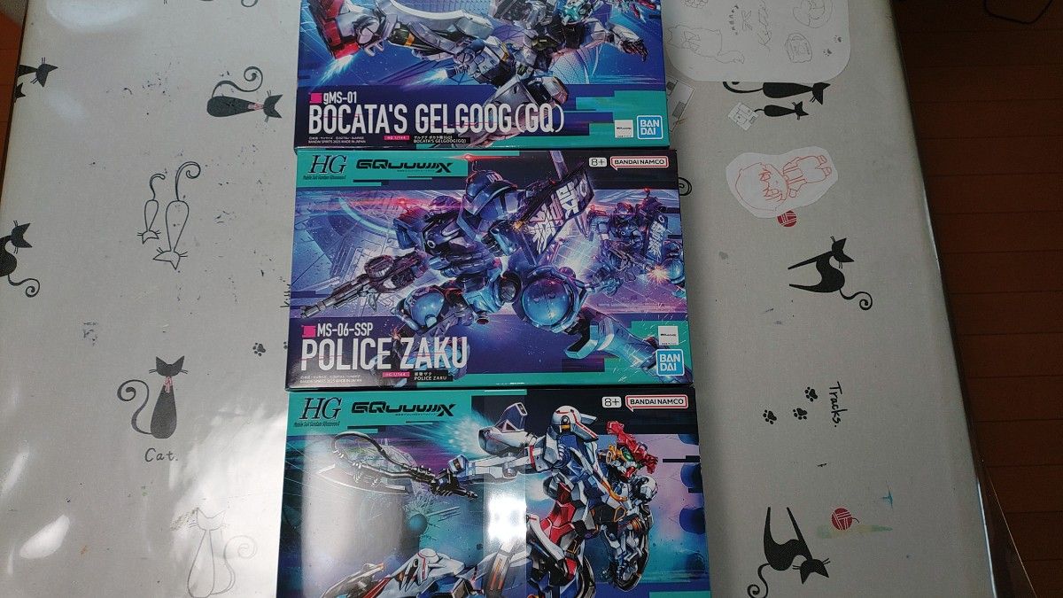 3点セット 新品 HGジークアクス HGゲルググボカダ機 HG軍警ザク 3点セット 新品 HGジークアクス HGゲルググボカダ機 HG軍警ザク