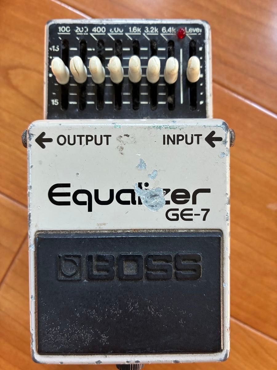 BOSS ボス GE-7 イコライザー 1985年 日本製 エフェクター BOSS GE-7 Equalizer ギター用イコライザー イコライザー ボス