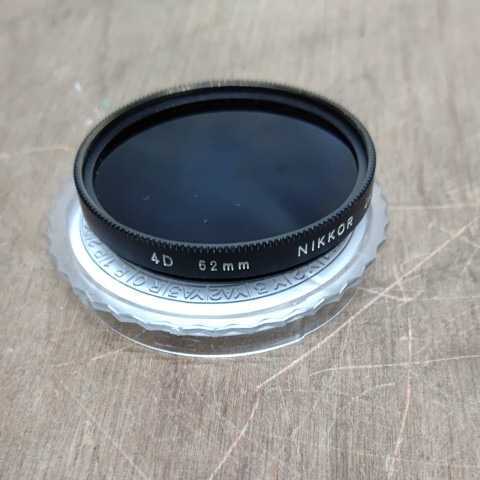 4d 52mm nikkor　レンズ　フィルター