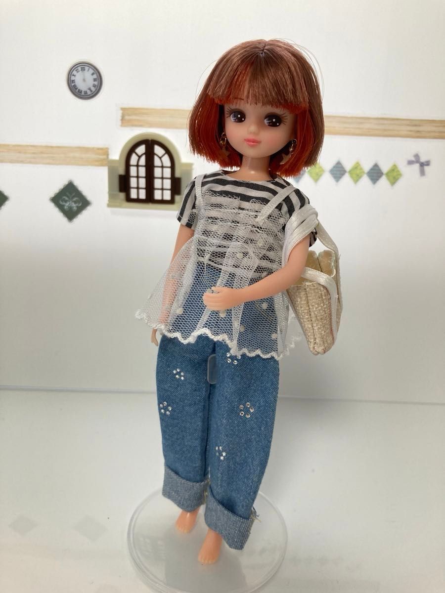 リカちゃん ブライス ハンドメイド 服 アウトフィット リカちゃんキャッスル リカちゃん 服 洋服 ハンドメイド アウトフィット おしゃれ 大人