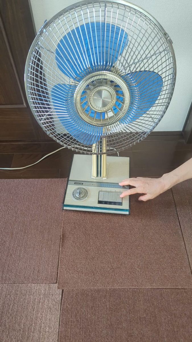 SANYO 扇風機 Dynamic Wide EF-660M レトロ家電
