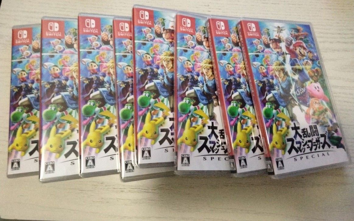 新品未開封 シュリンク付き スマブラSpecial 2本 シュリンク付き 新品未開封 Switch 大乱闘スマッシュブラザーズ