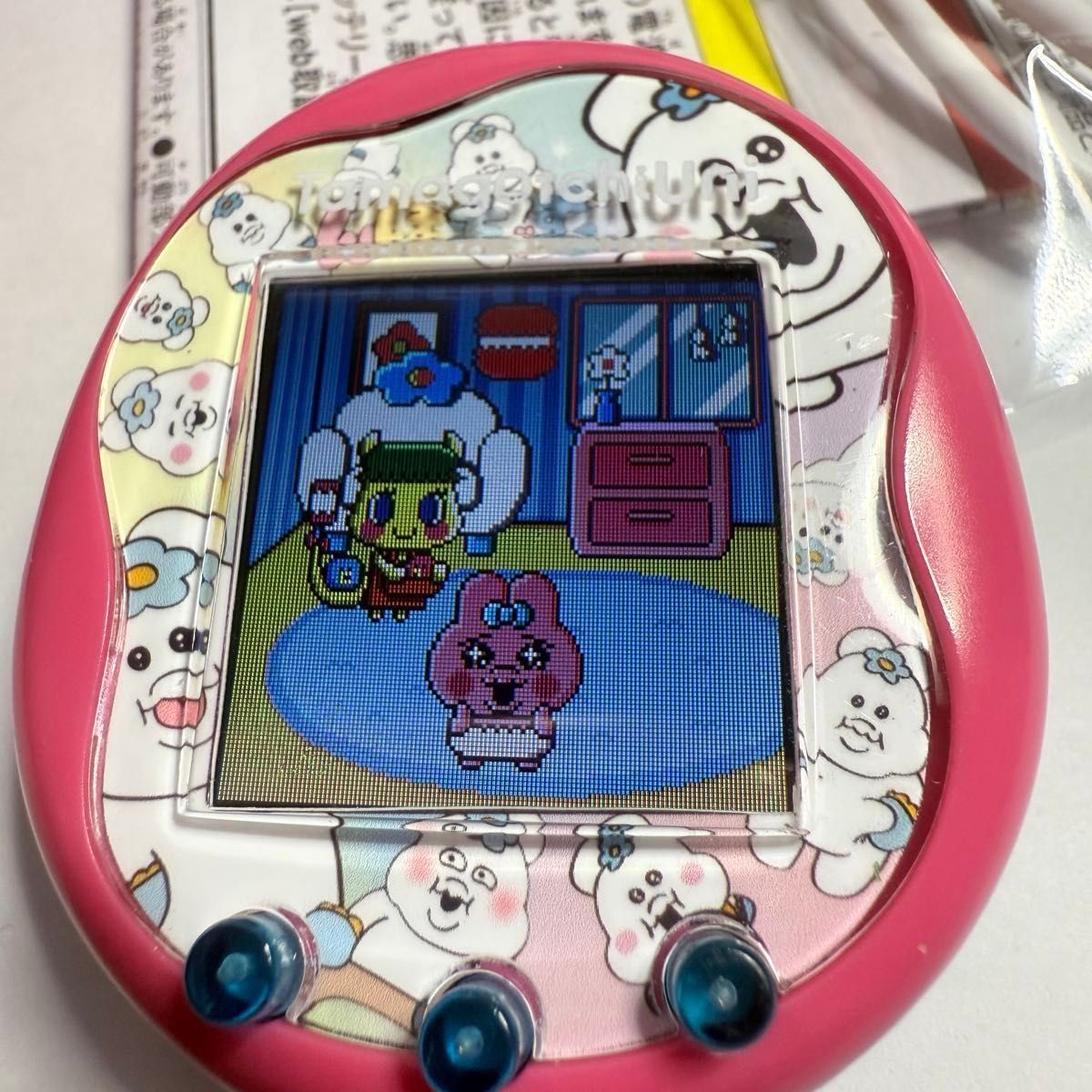 たまごっちユニ 本体 可哀想にランドダウンロード済み あちゃん様専用 たまごっちユニ pink 本体のみ 可哀想に ランド