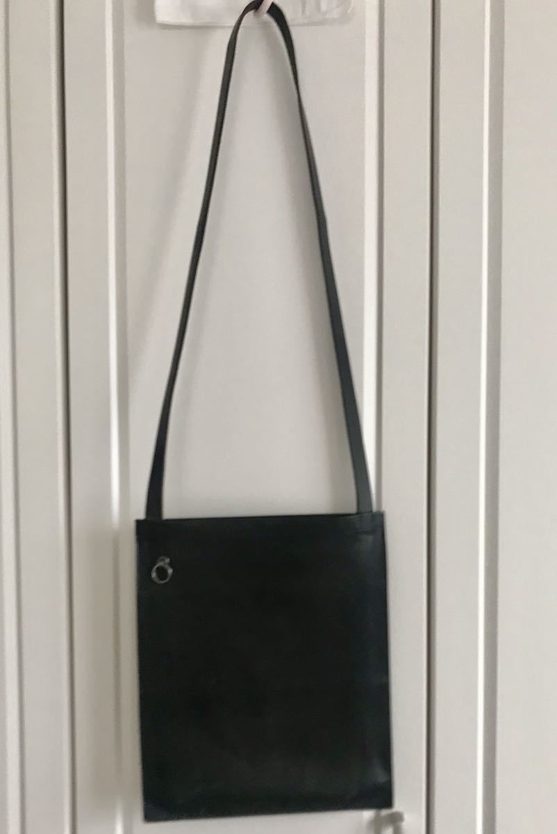 JAM HOME MADE ジャムホームメイド レザー BAG バッグ ショルダーバッグ PCケース 黒 ブラック SIGNATURE シグネイチャー 片山正通