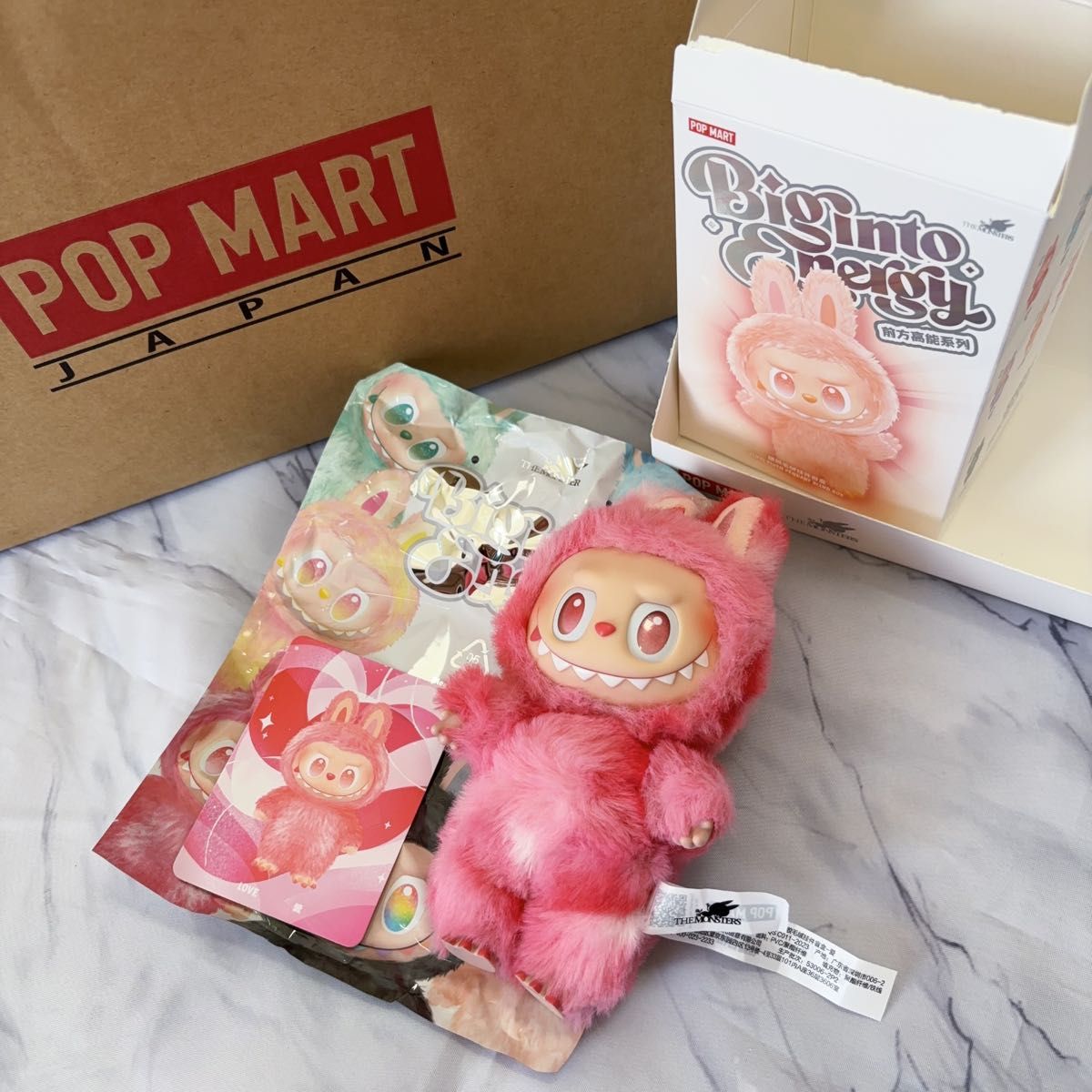 ラブブ labubu energy LOVE popmart ヒョンジン THE MONSTERS Energy ラブブ LOVE ヒョンジン|Yahoo!フリマ(旧