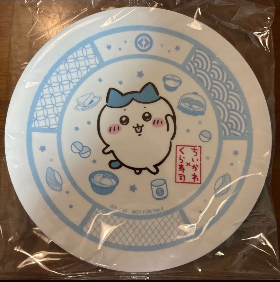 くら寿司 ちいかわコラボ オリジナル寿司皿 くら寿司 ちいかわ 寿司皿 お皿 コラボ ハチワレ|Yahoo!フリマ