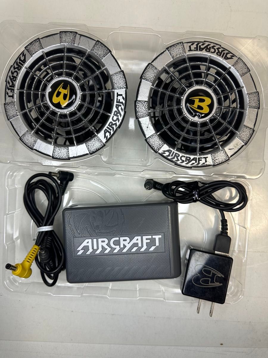 バートル エアークラフト12vセット 空調服専用 白 12v 空調服 バートル エアークラフト バッテリー ファン セット