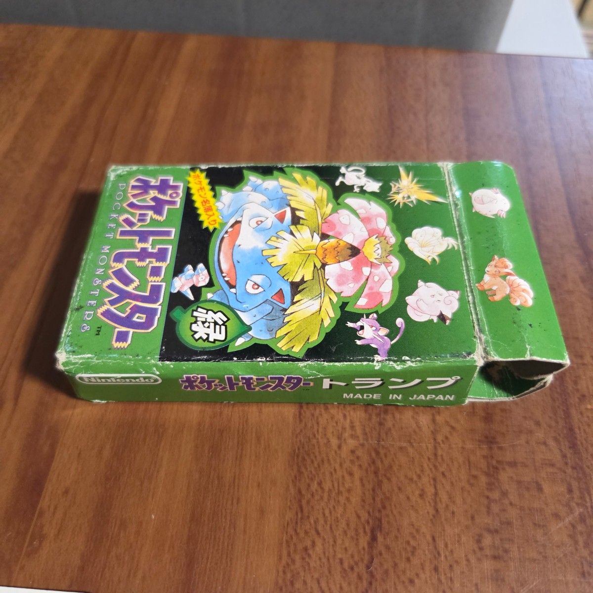 ポケットモンスター 緑 トランプ 54枚 任天堂 Nintendo ポケットモンスター 緑 トランプ 54枚 初代 任天堂 Nintendo