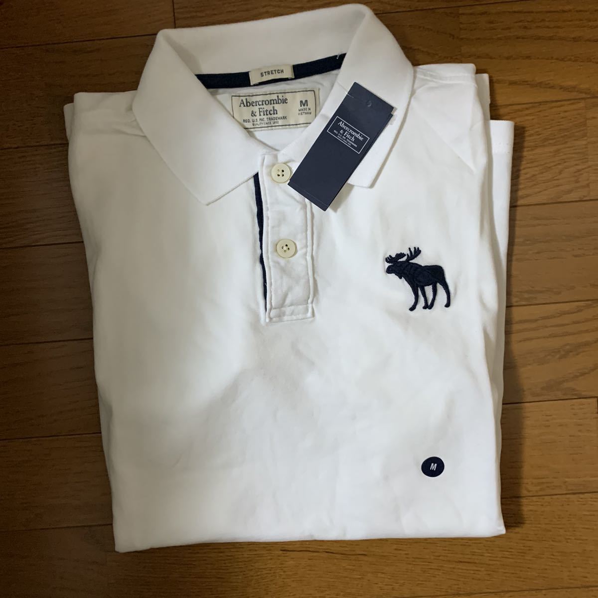 Paypayフリマ アバクロ Abercrombie Fitch 半袖ポロシャツ Mサイズ 白色 未使用 アバクロンビー フィッチ タグ付 ムース Paypayフリマ アバクロ Abercrombie Fitch 半袖ポロシャツ Mサイズ 白色 未使用 アバクロンビー フィッチ タグ付 ムース