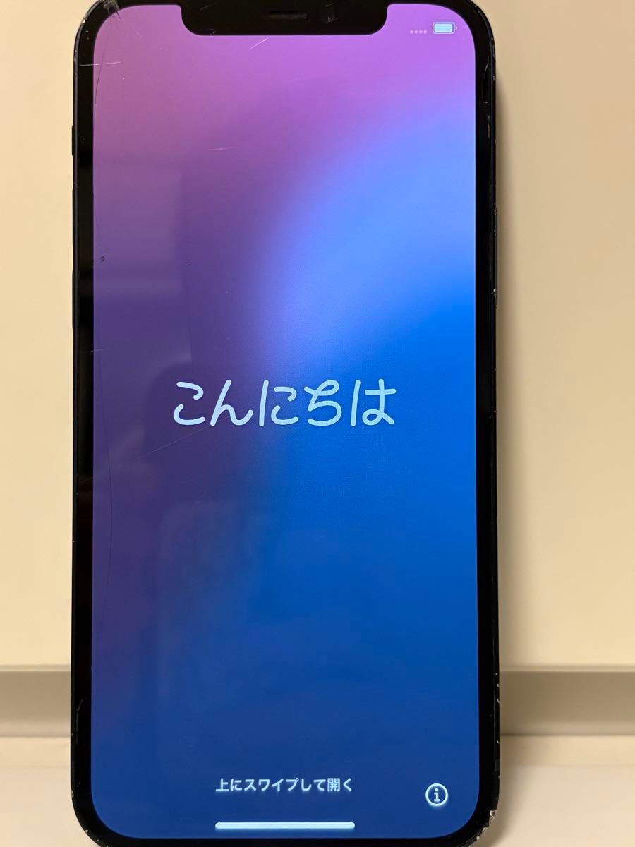 iPhone12 256GB ブラック SIMフリー 画面に傷なし iPhone12 SIMなし ブラック 256GB 傷有り|Yahoo!フリマ(旧