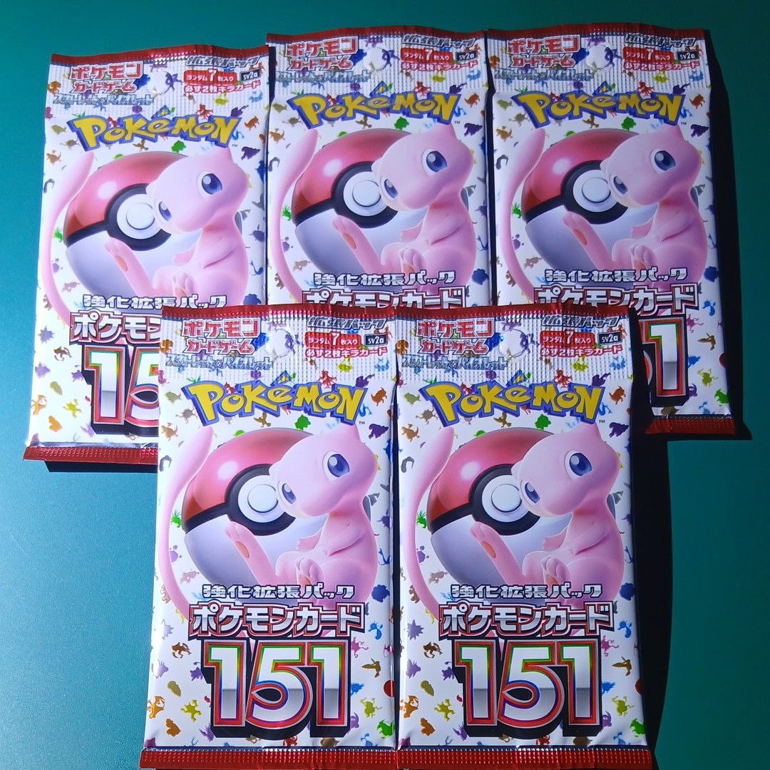 ポケモンカード151 バラ 80パック ポケモンカード151 バラ 5パック セット ポケカ 美品|Yahoo