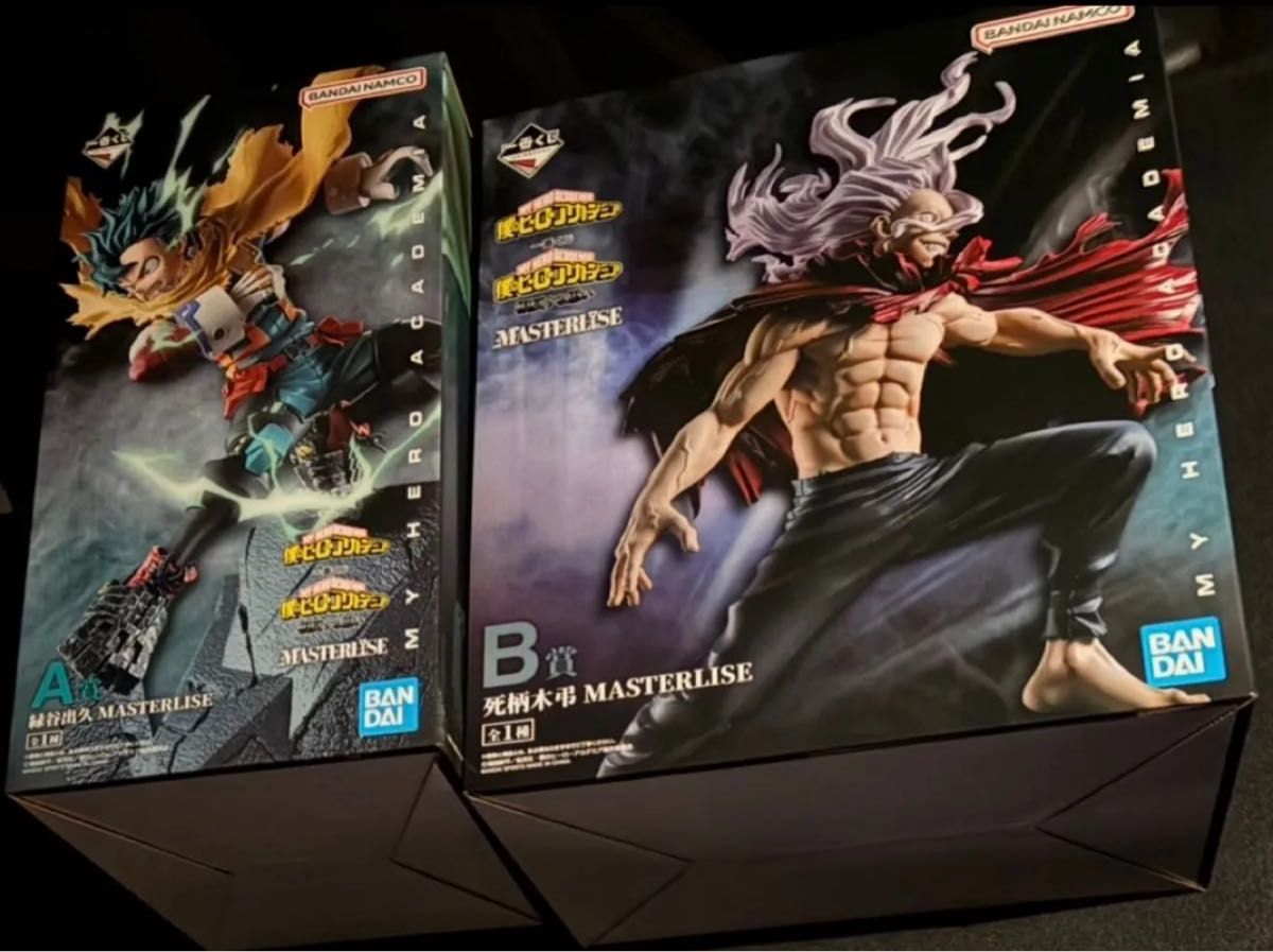 僕のヒーローアカデミア フィギュア A賞 B賞 セット 僕のヒーローアカデミア 一番くじ A賞 緑谷出久 B賞 死柄木弔