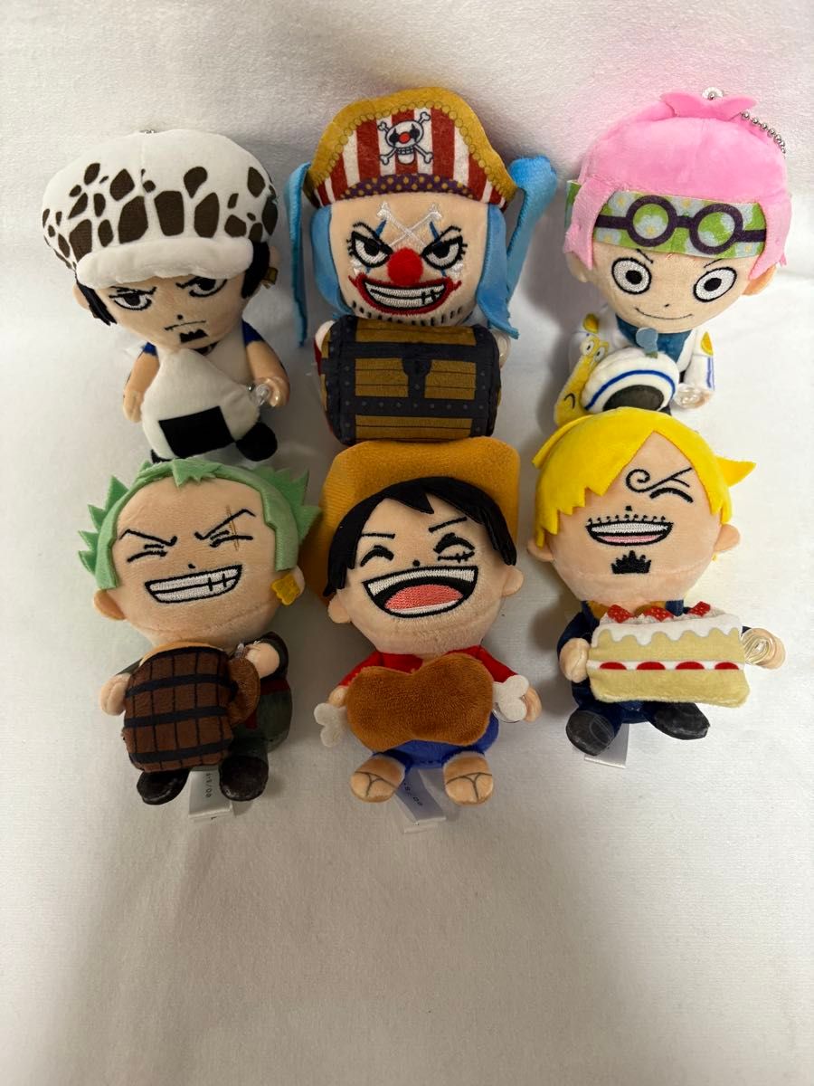 ワンピース USJ 2025 コレクタブル マスコット 2025 USJ ONE PIECE コレクタブルマスコット 6体セット