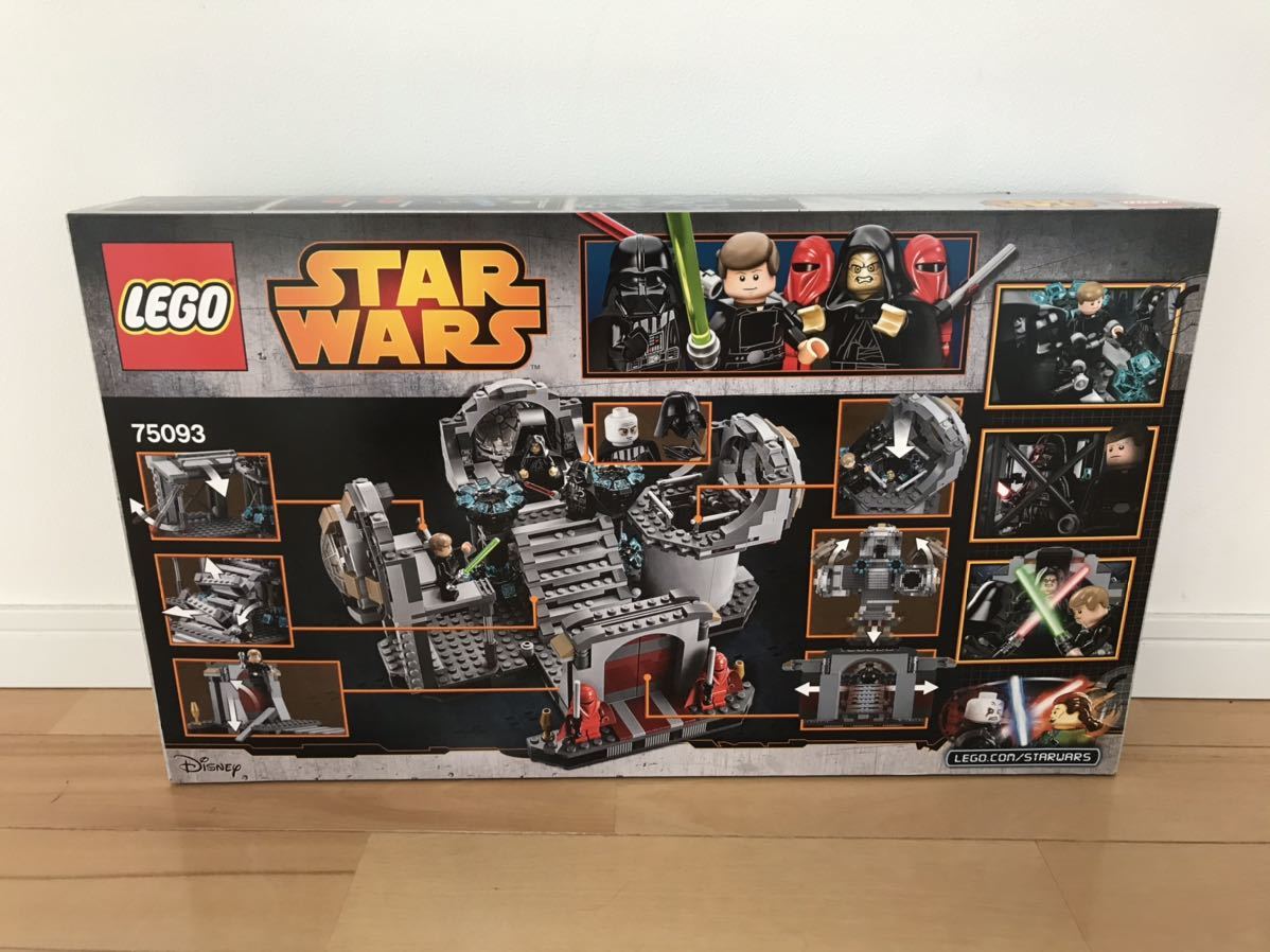 SW_lego★新品未開封 正規品 75093 デススター最後の決戦 ファイナルデュエル★レゴ スターウォーズ フィグ 正規品保証_画像2