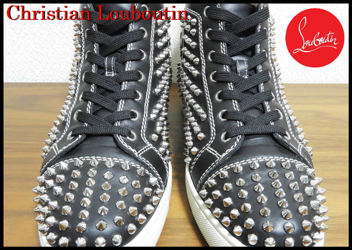 日本最級 ルイススタッズ Louboutin Christian 製産終了品