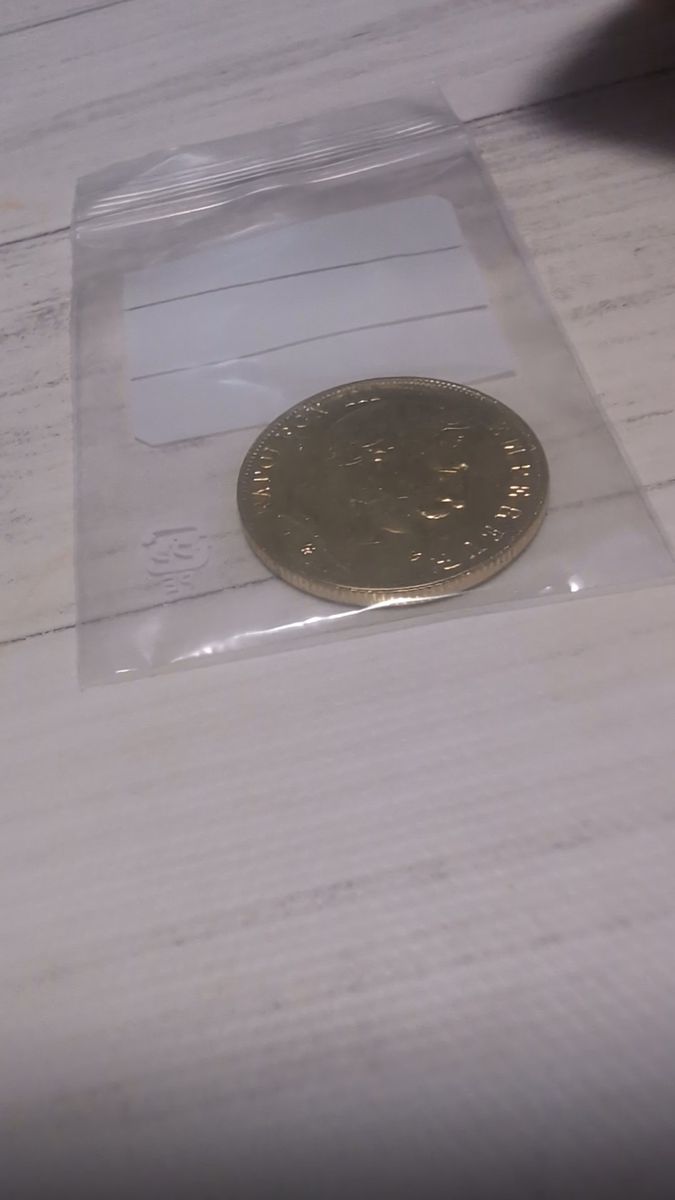 フランス 硬貨 古銭 ナポレオン三世 1859年 レジオンドヌール勲章 月桂樹 鷲 盾 コイン 重11.28g
