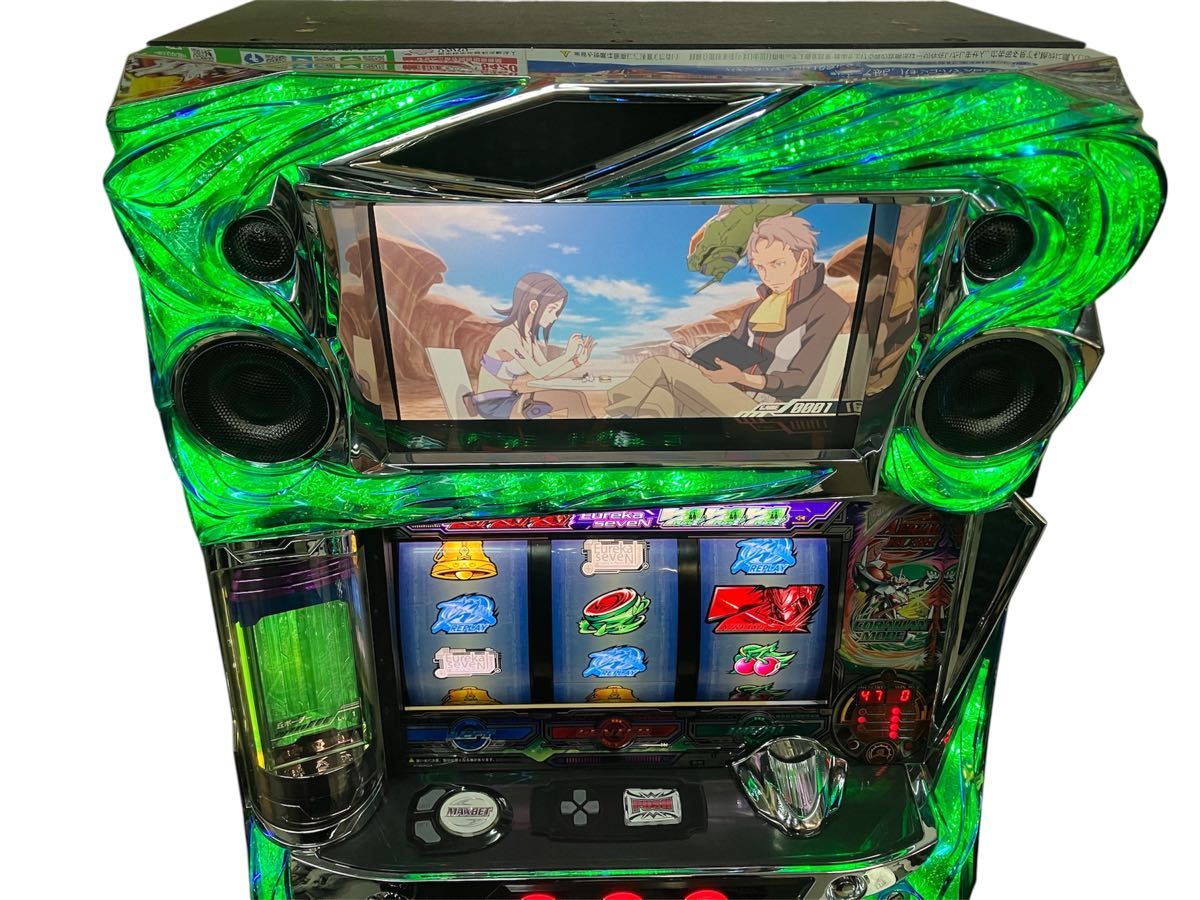 ♦︎⑥yy様 スロット 実機 エウレカセブン2 交響詩篇エウレカセブン2 パチスロ 実機 家庭用電源 スロット