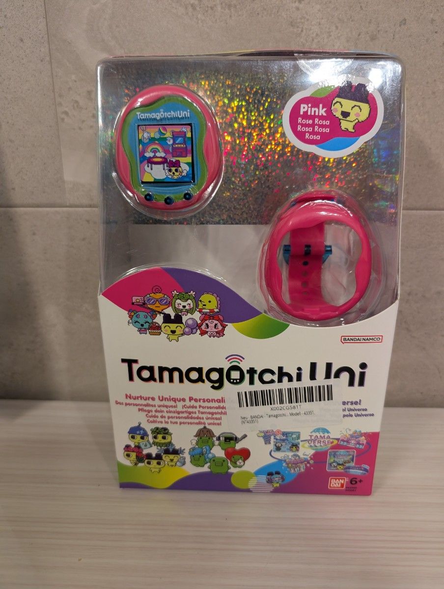 たまごっちユニ 海外パッケージ版 ピンク 海外版】【未使用】たまごっち ユニ Tamagotchi uni ピンク pink