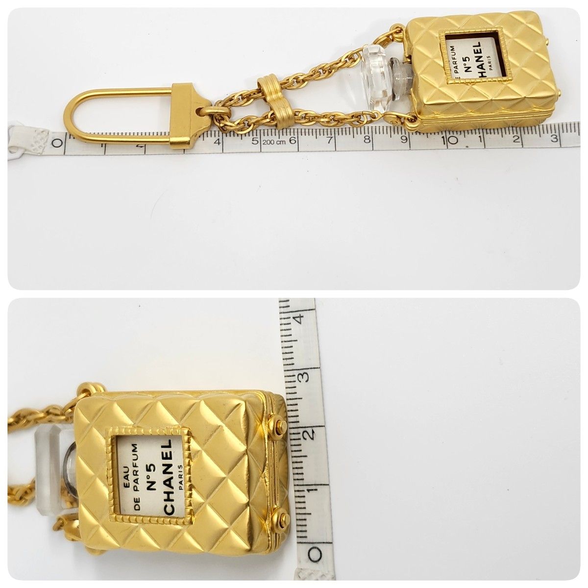 CHANELシャネル 正規品 チャーム キーホルダー 希少 レア 希少 高級 CHANEL シャネル 香水 ココマーク キルティング