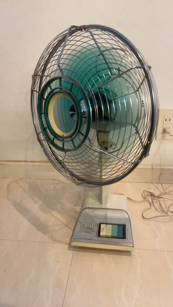 希少!1966年製 完動品 扇風機 昭和レトロ 三菱