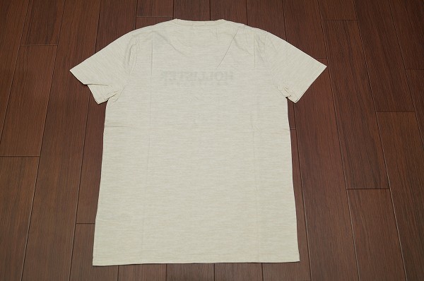 Hollister 刺繍 ロゴ Tシャツ 半袖/XL/ヘザータン/メンズ ホリスター アバクロ カットソー a&f 大きいサイズ 2ｌ_画像6