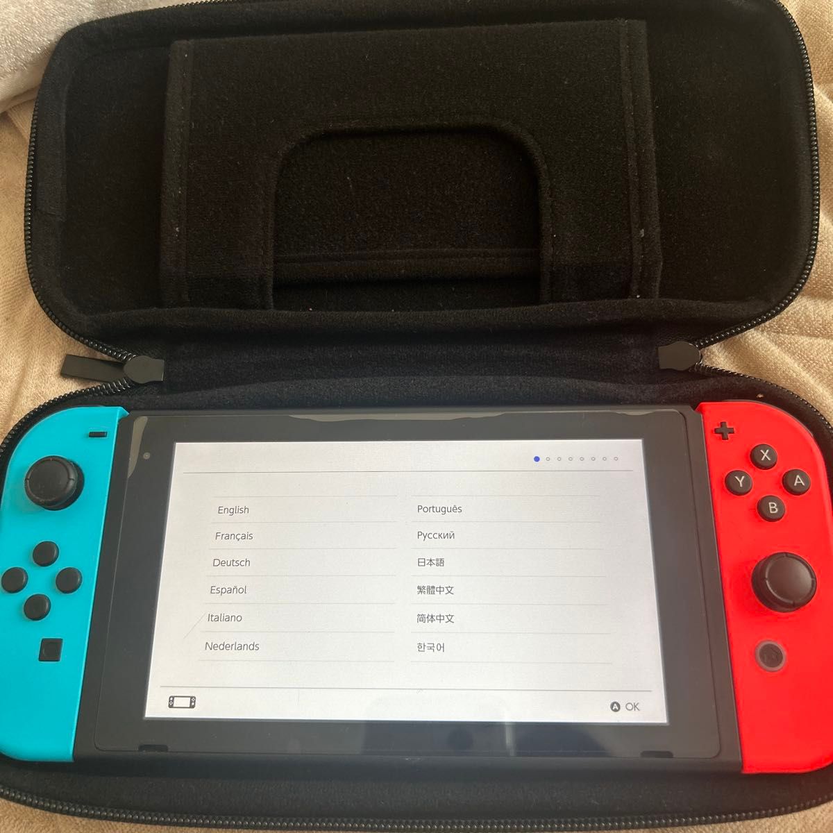 ケース付き Nintendo Switch ニンテンドースイッチ 本体 中古品 Nintendo Switch ニンテンドースイッチ 本体+ケース