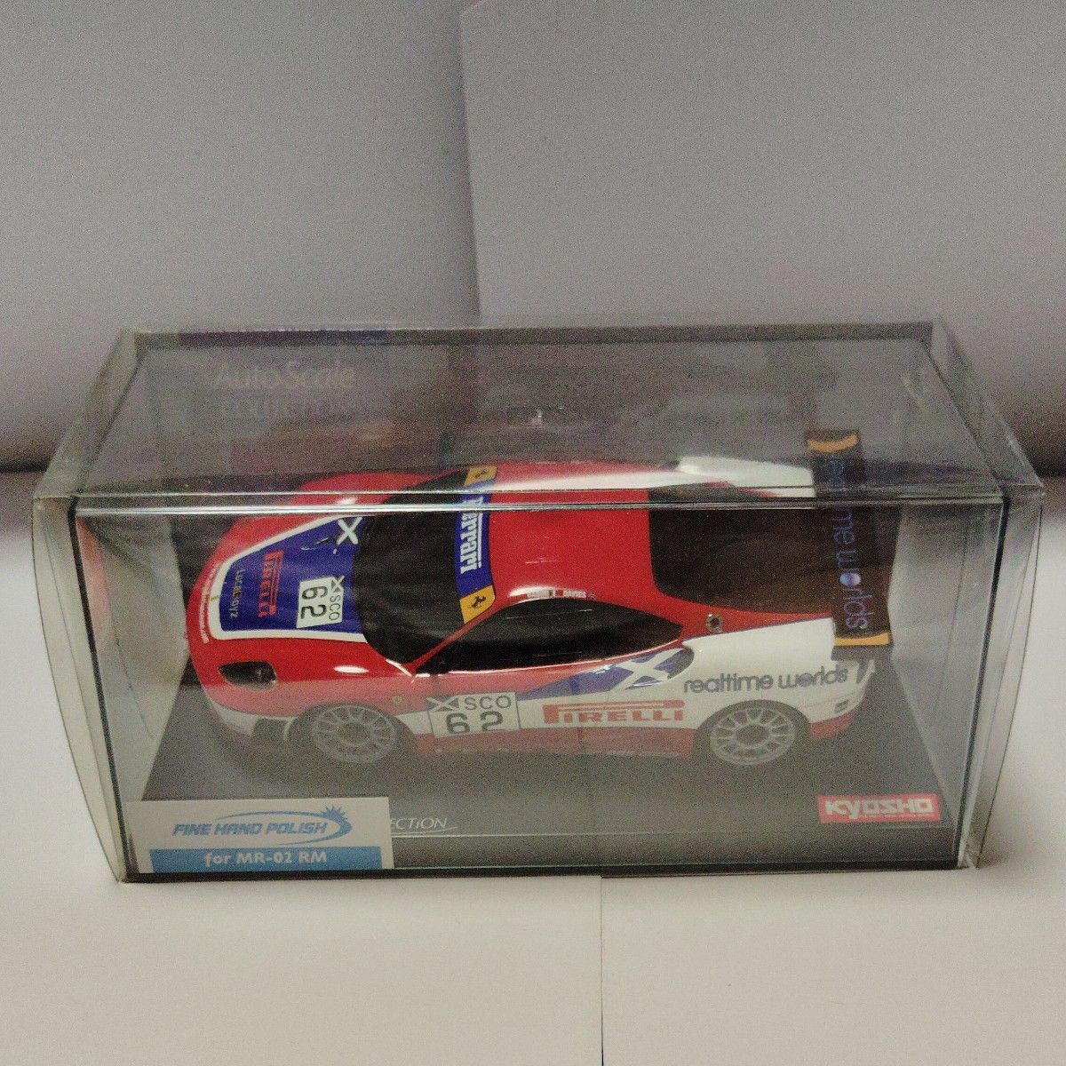 新品 京商ミニッツ MR-02RM フェラーリ F430 GTテストカーホワイト 京商 オートスケールコレクション Mini-Z ミニッツ Ferrari