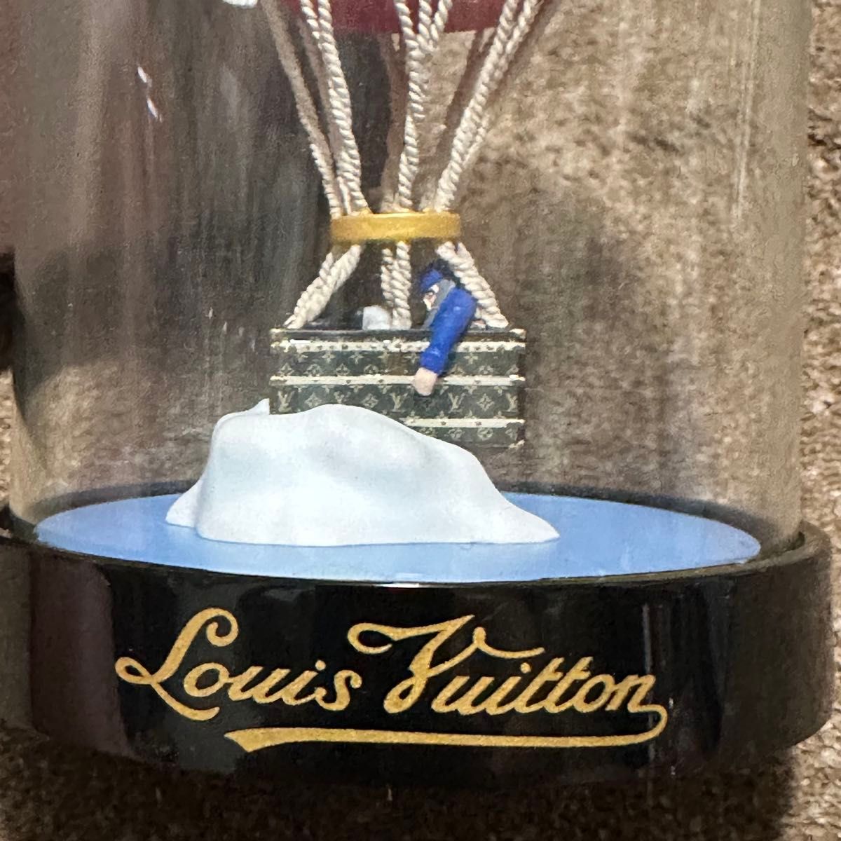 ルイヴィトンLOUIS VUITTON 非売品 インテリア気球 スノードーム LOUIS VUITTON ヴィトン スノードーム エアバルーン VIP 限定
