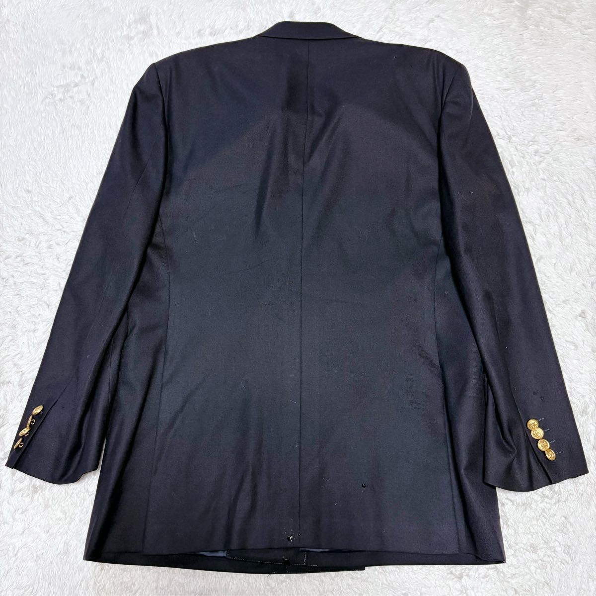 極美品✨ジェイプレス ダブルテーラード 紺ブレ ダブル 金ボタン パイピング L 美品 ジェイプレス 紺ブレ 金ボタン ダブルブレスト XL相当
