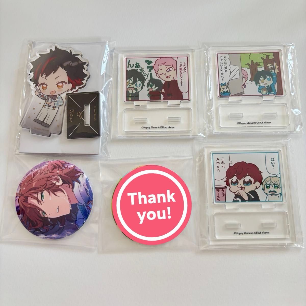 あんスタ 巴日和 9周年 缶バッジ ぱしゃっつ あんスタ ぱしゃっつ 9周年 P A shots ES 9th Anniversary