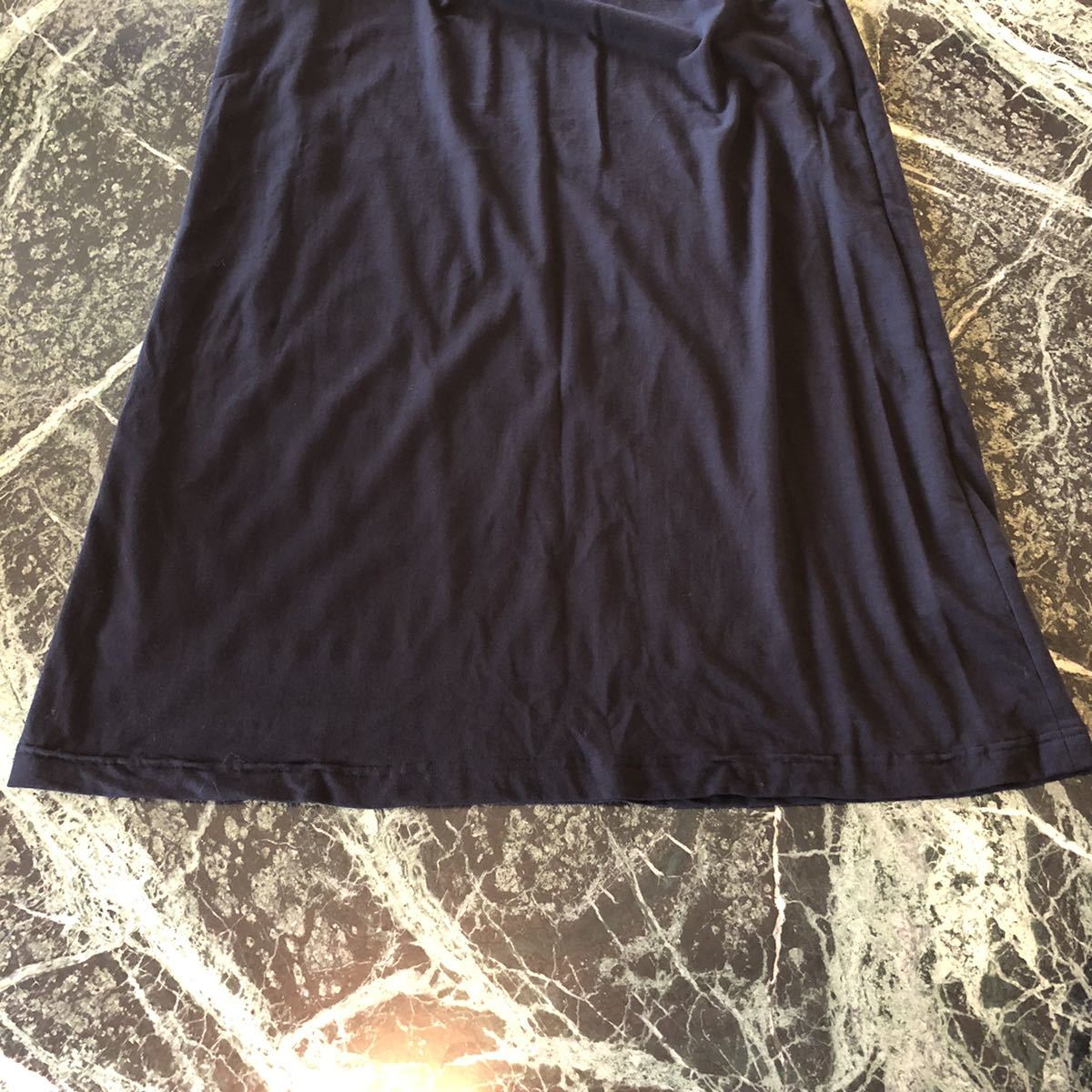 【美品】UNDICI-NOVE★ウンディッチノーベ ウンディッチノーヴェ ロングスカート 黒 40サイズ Mサイズ 柔らか素材_画像3