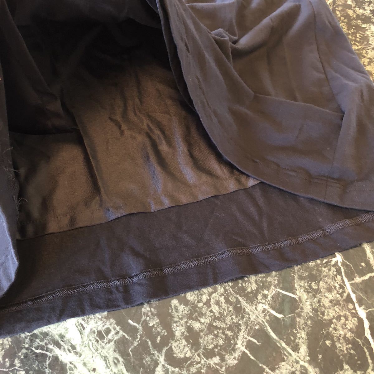 【美品】UNDICI-NOVE★ウンディッチノーベ ウンディッチノーヴェ ロングスカート 黒 40サイズ Mサイズ 柔らか素材_画像5